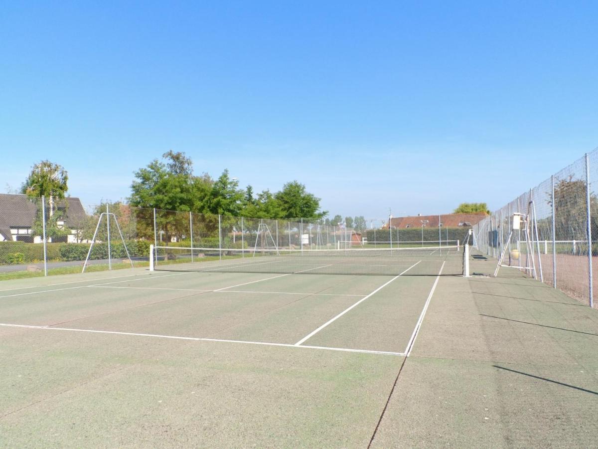 Charmant Cottage Normand Avec Jardin, Proche Hippodrome, Piscine Chauffee Et Tennis, Parking Prive - Fr-1-487-288 Cabourg Zewnętrze zdjęcie